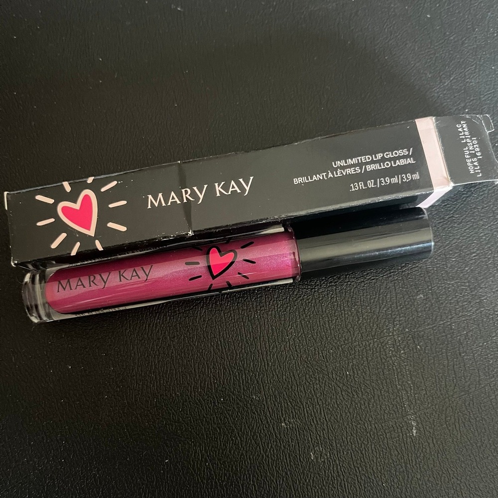 New Mary Kay Unlimited Lip Gloss - HOPEFUL LILAC